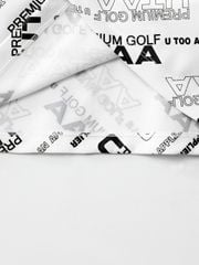 UTAA Logo Slogan Wave PK T-Shirts: White