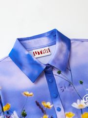 UTAA Swing Fit Wild Flower Polo T-Shirts : Women's