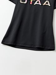 UTAA Swing Fit Fiesta Logo PK T-Shirts : Black