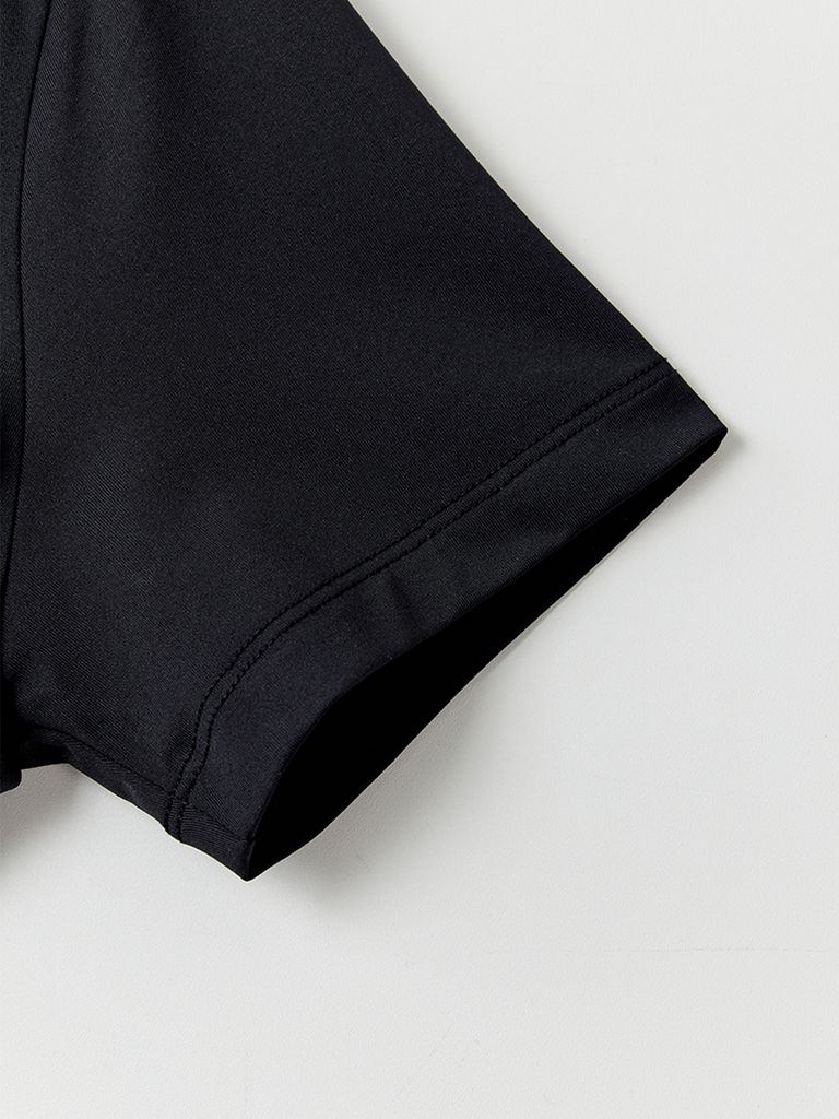 UTAA Swing Fit Fiesta Logo PK T-Shirts : Black