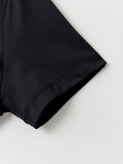 UTAA Swing Fit Fiesta Logo PK T-Shirts : Black