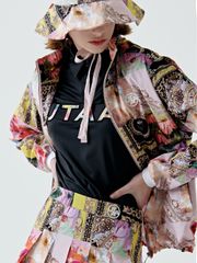 UTAA Swing Fit Fiesta Logo PK T-Shirts : Black