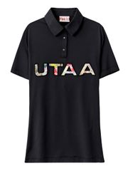 UTAA Swing Fit Fiesta Logo PK T-Shirts : Black