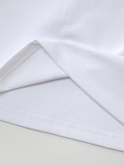 UTAA Ducat Lace Flare PK T-shirts : White