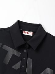 UTAA Bounce Logo Polo Shirts : Black