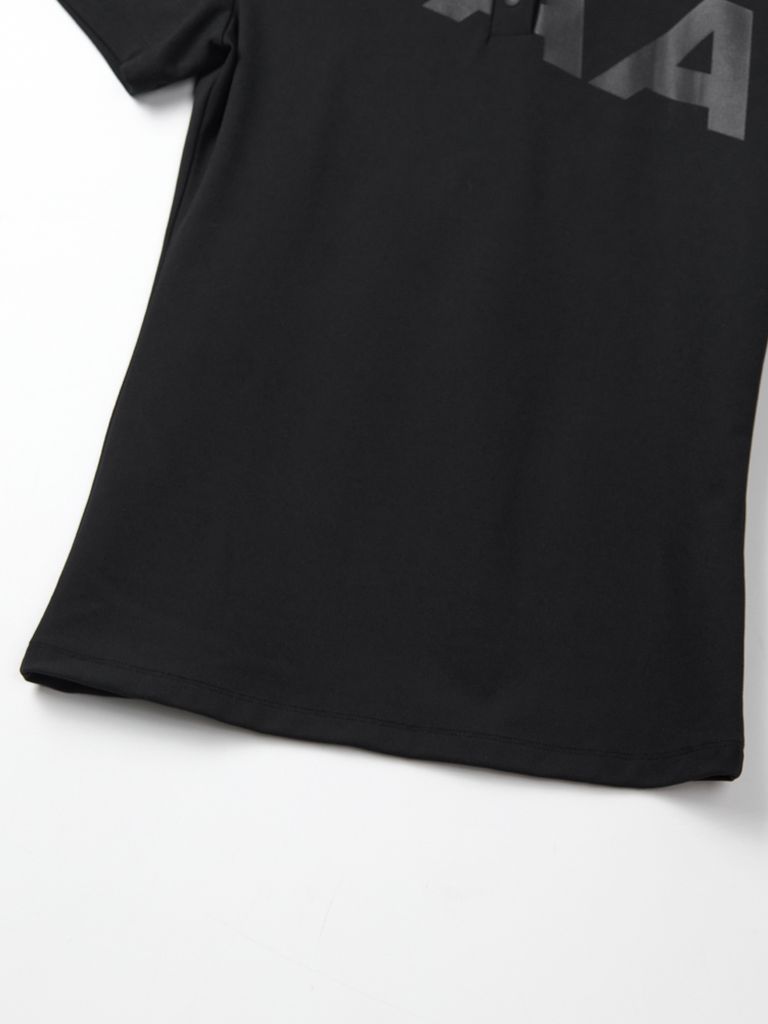 UTAA Bounce Logo Polo Shirts : Black