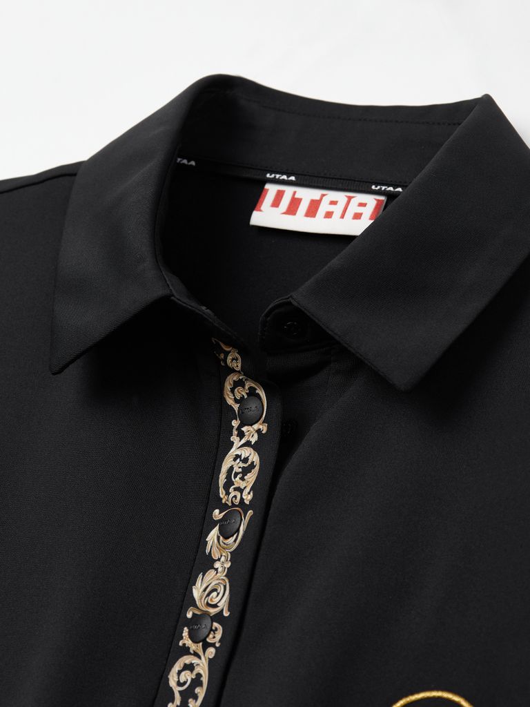 UTAA Gild Empire Polo Shirts : Black