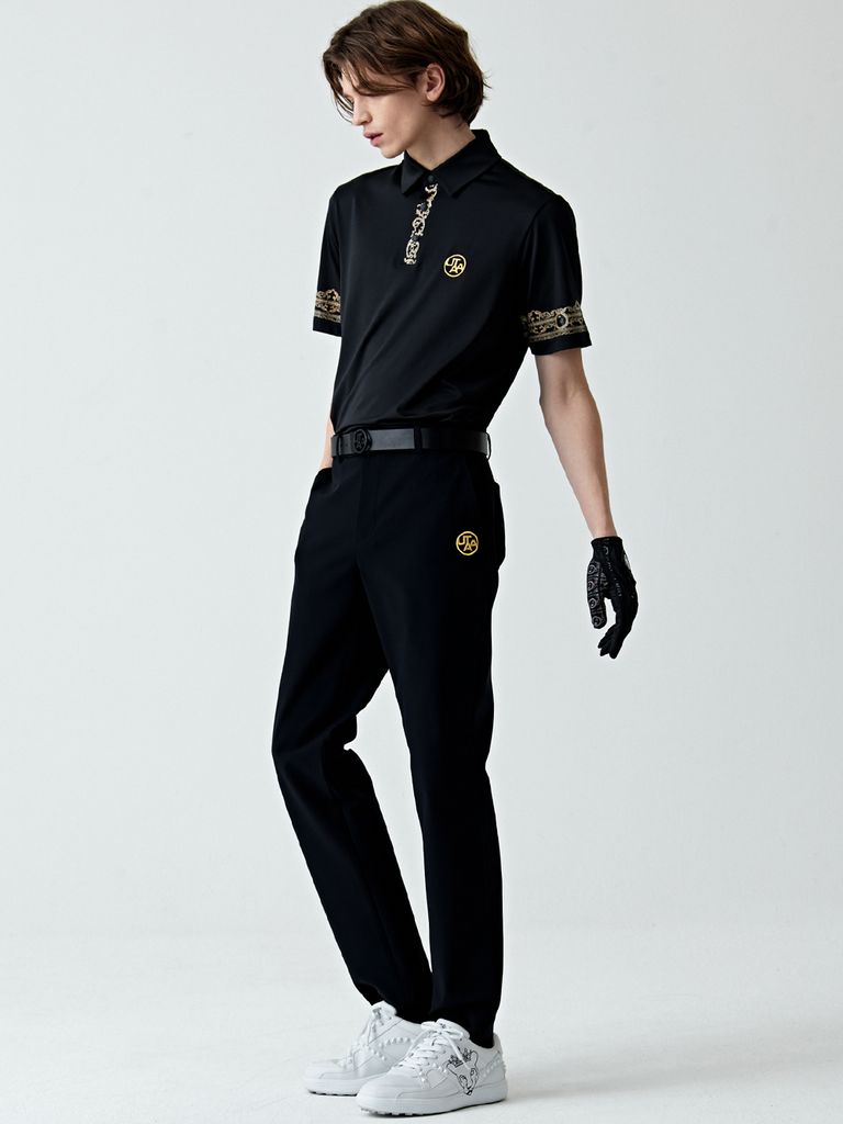 UTAA Gild Empire Polo Shirts : Black