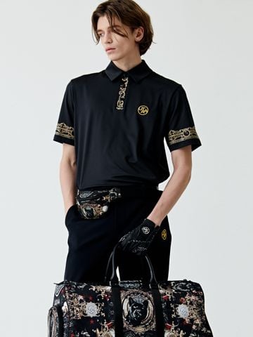 UTAA Gild Empire Polo Shirts : Black