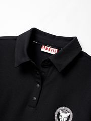 UTAA Scudo Ring Panther Polo Shirts : Black