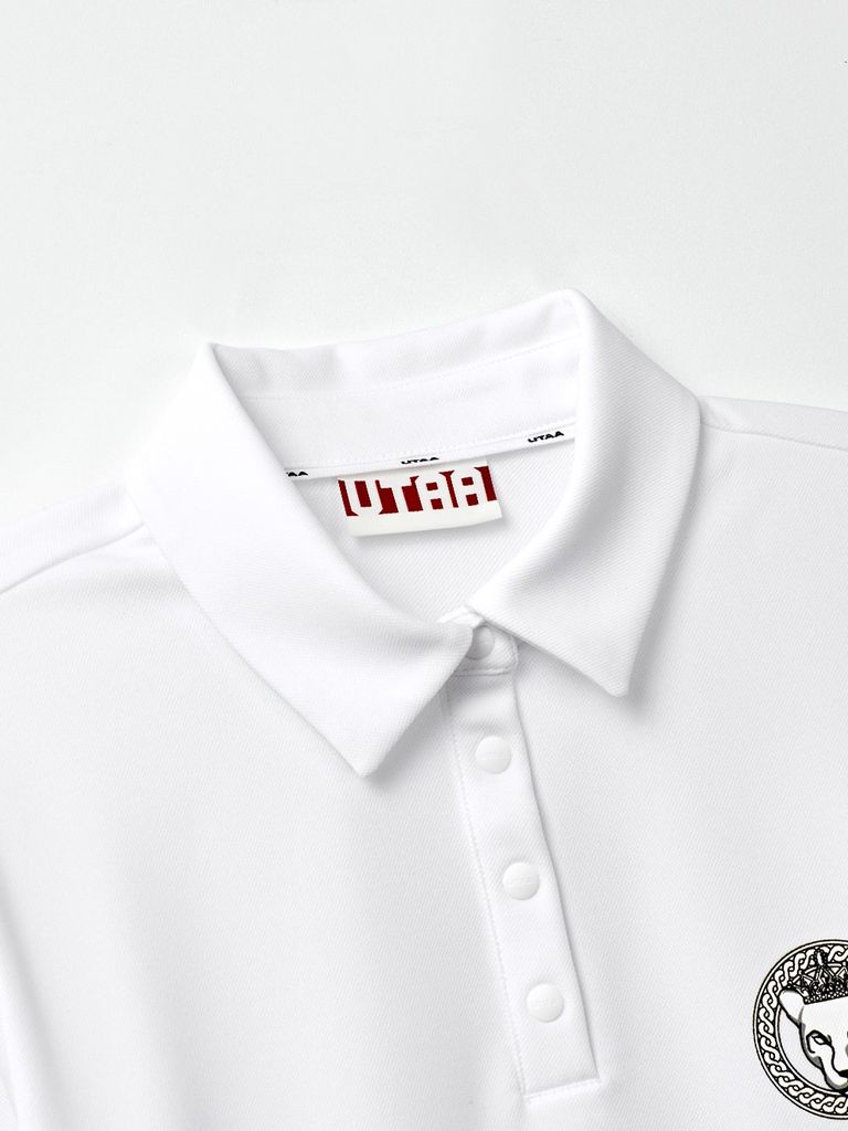 UTAA Scudo Ring Panther Polo Shirts : White