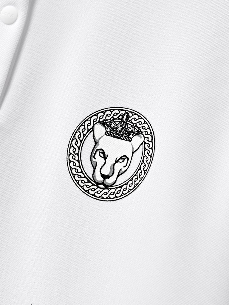 UTAA Scudo Ring Panther Polo Shirts : White