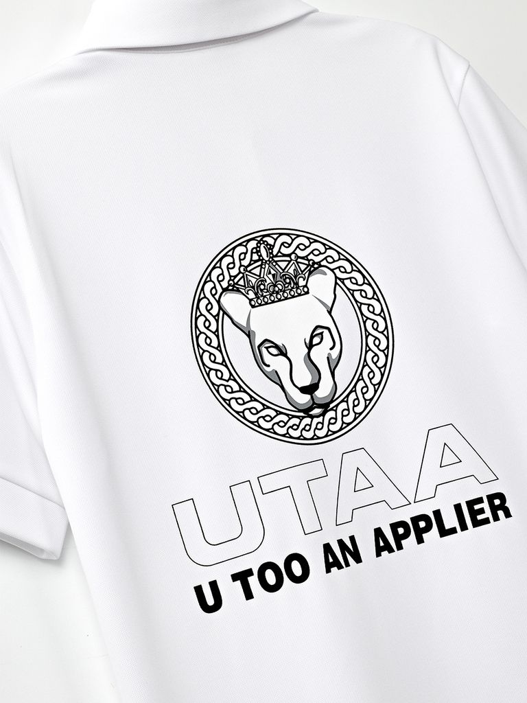 UTAA Scudo Ring Panther Polo Shirts : White