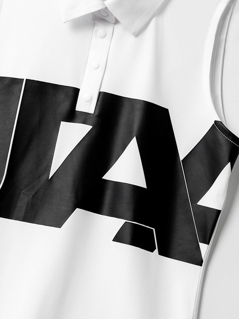 UTAA Midday Logo Sleeveless : White