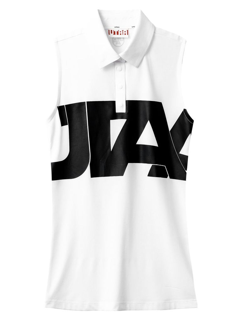 UTAA Midday Logo Sleeveless : White