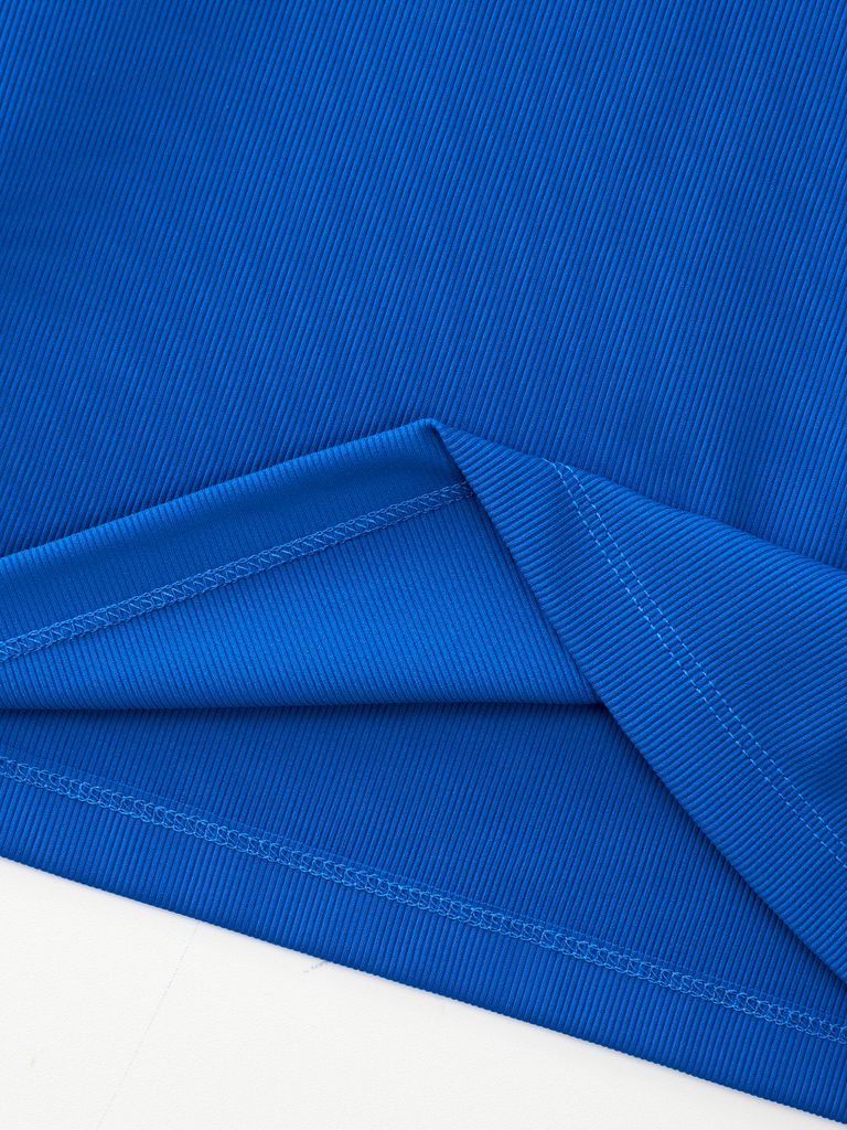 UTAA Ducat Lace Flare Sleeveless : Blue