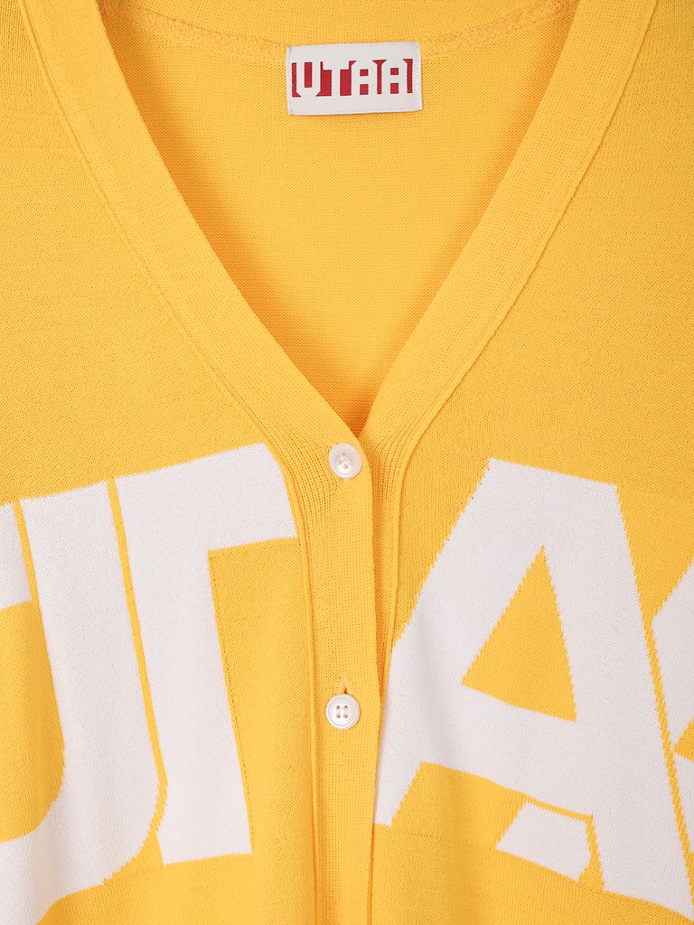 UTAA Midday Academic Cardigan : Yellow