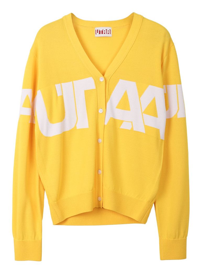 UTAA Midday Academic Cardigan : Yellow