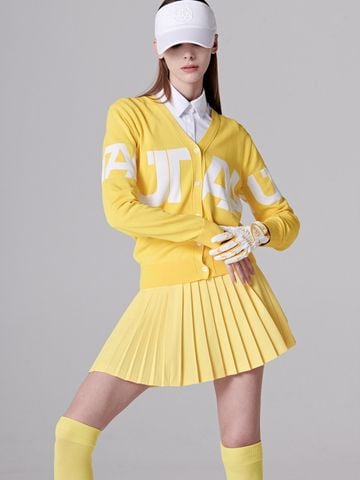 UTAA Midday Academic Cardigan : Yellow