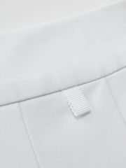 UTAA Notredame Lace Line Fan Skirt : White