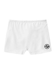 UTAA Notredame Lace Line Fan Skirt : White