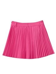 UTAA Neon Basic Pleats Skirt : Pink
