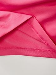 UTAA Neon Basic Pleats Skirt : Pink