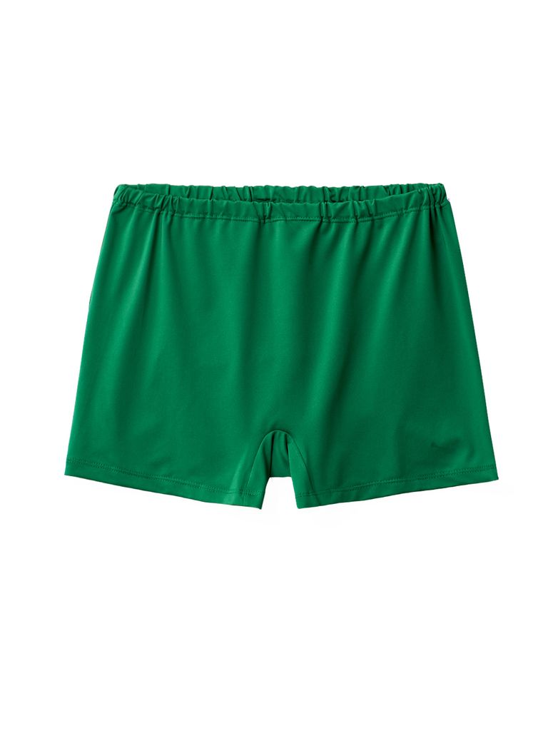 UTAA Spread Pattern Pinking Flare Skirt : Green