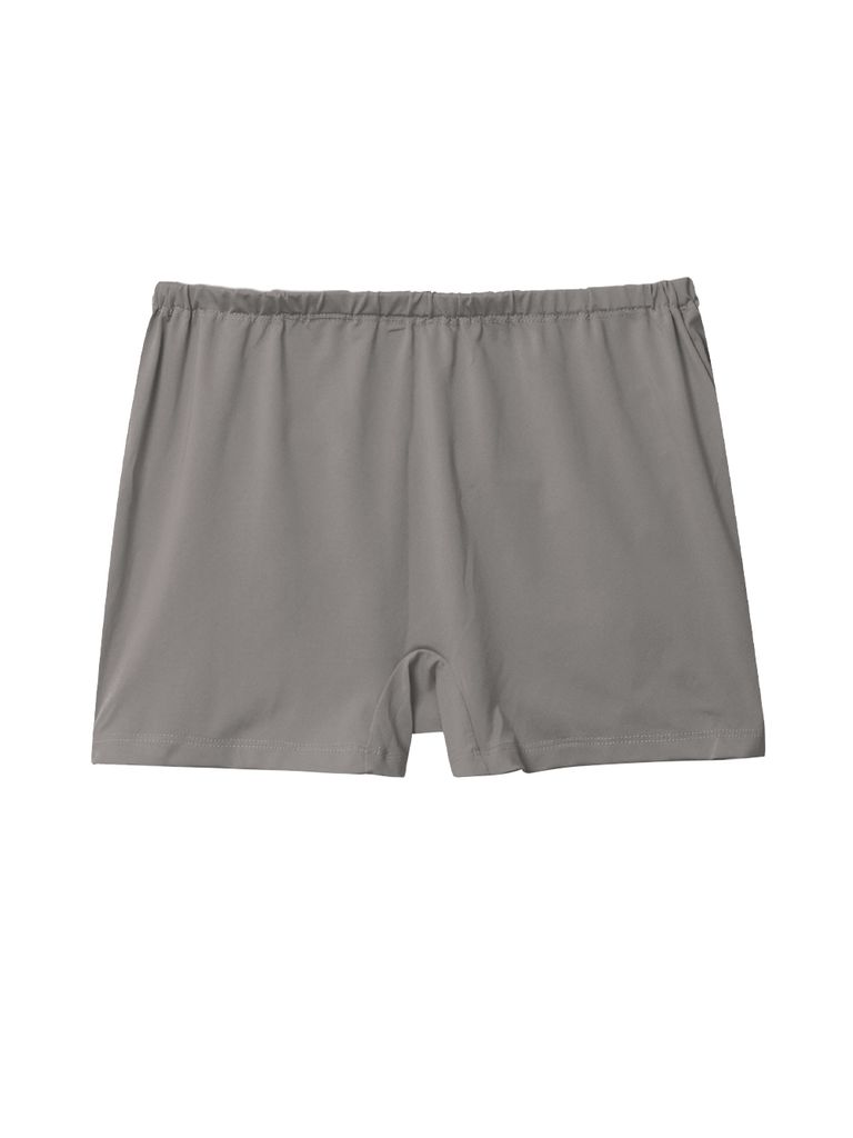 UTAA Spread Crinkle Flare Skirt : Grey