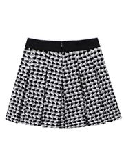 UTAA Spread Crinkle Flare Skirt : Grey