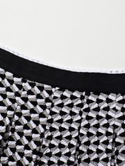 UTAA Spread Crinkle Flare Skirt : Grey
