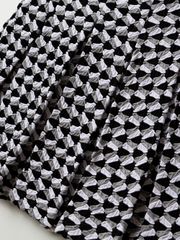 UTAA Spread Crinkle Flare Skirt : Grey