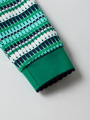 UTAA Spread Pattern Pinking PK Sleeve : Green