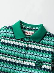 UTAA Spread Pattern Pinking PK Sleeve : Green