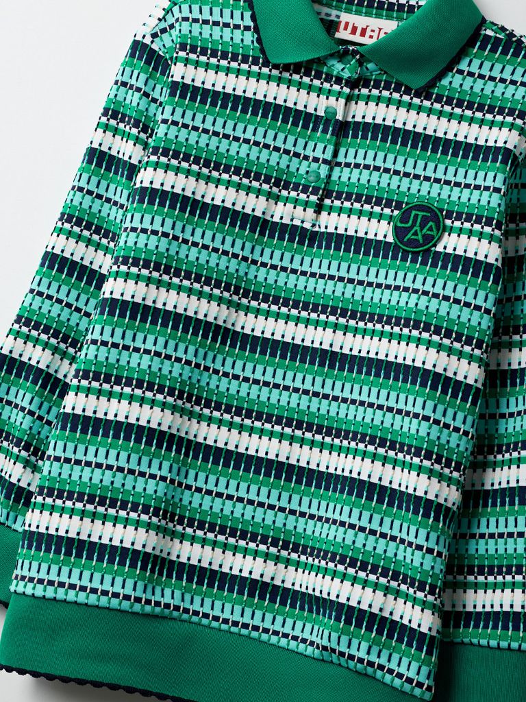 UTAA Spread Pattern Pinking PK Sleeve : Green