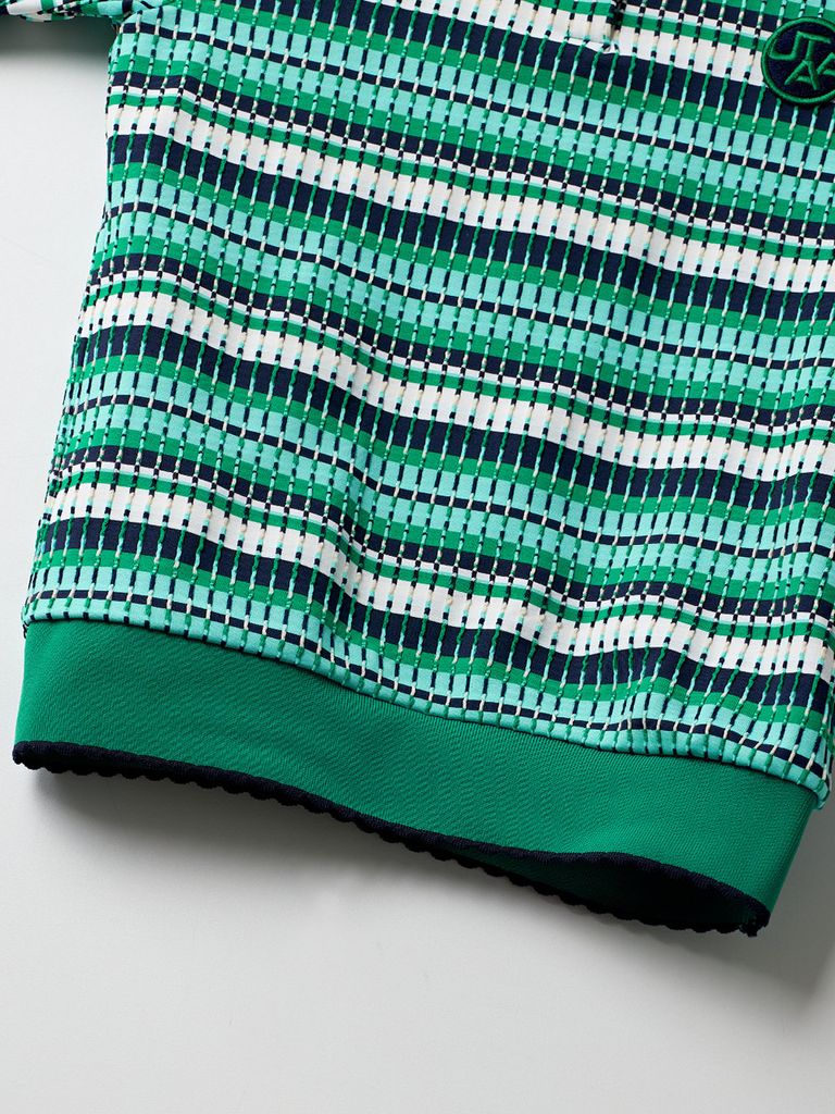 UTAA Spread Pattern Pinking PK Sleeve : Green