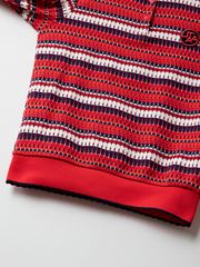 UTAA Spread Pattern Pinking PK Sleeve : Red