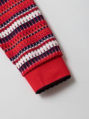 UTAA Spread Pattern Pinking PK Sleeve : Red