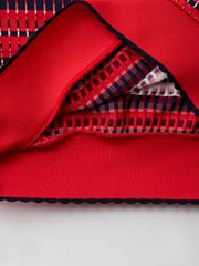 UTAA Spread Pattern Pinking PK Sleeve : Red