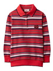 UTAA Spread Pattern Pinking PK Sleeve : Red