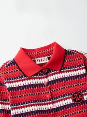 UTAA Spread Pattern Pinking PK Sleeve : Red