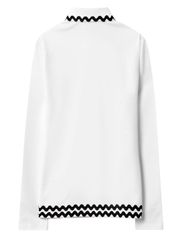 UTAA Swing Fit Egis Tilde Wave PK Sleeve : Women's White
