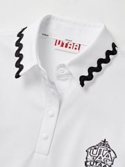 UTAA Swing Fit Egis Tilde Wave PK Sleeve : Women's White