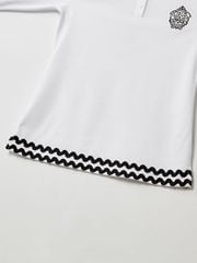 UTAA Swing Fit Egis Tilde Wave PK Sleeve : Women's White