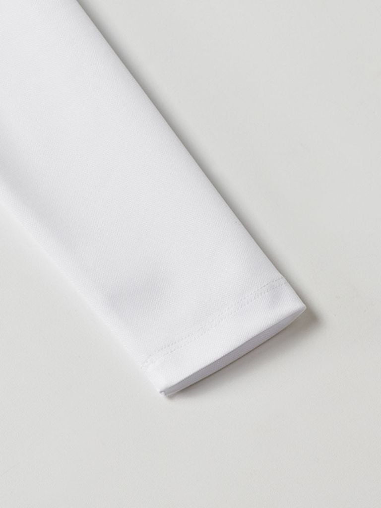 UTAA Swing Fit Egis Tilde Wave PK Sleeve : Women's White