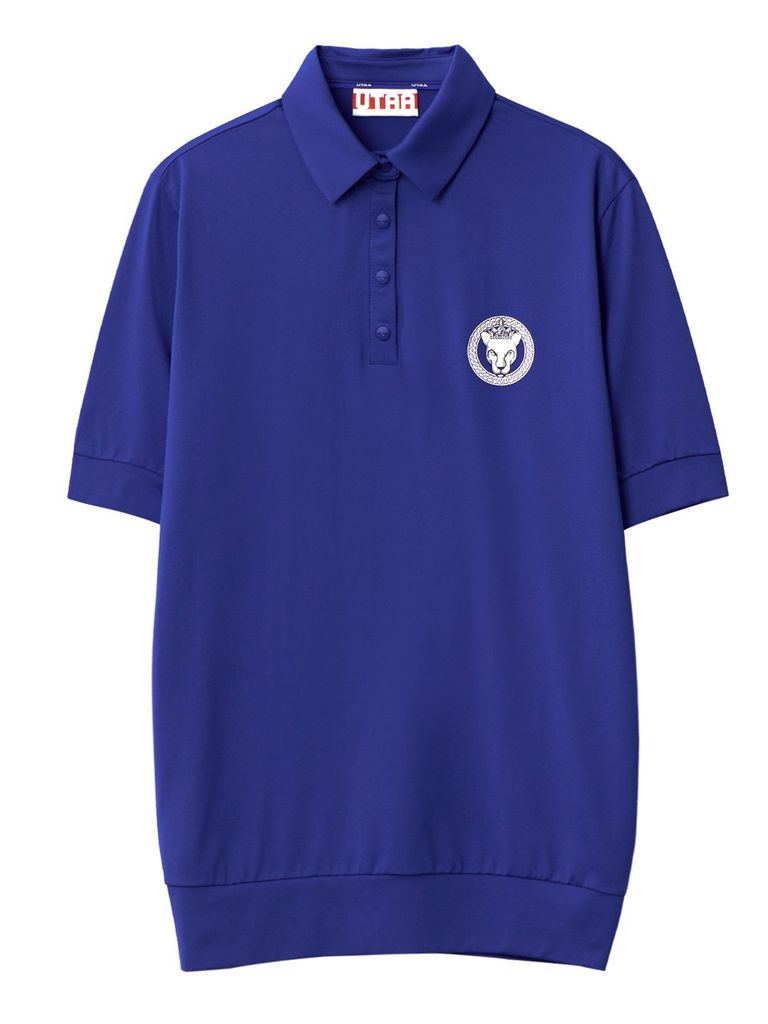 UTAA Scudo Ring Panther Polo Shirts : Women's Blue