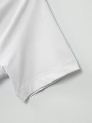 UTAA Reflected Logo Mesh Raglan Polo T-Shirts : Women's White