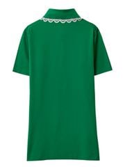 UTAA Notredame Lace Flare PK T-Shirts: Green