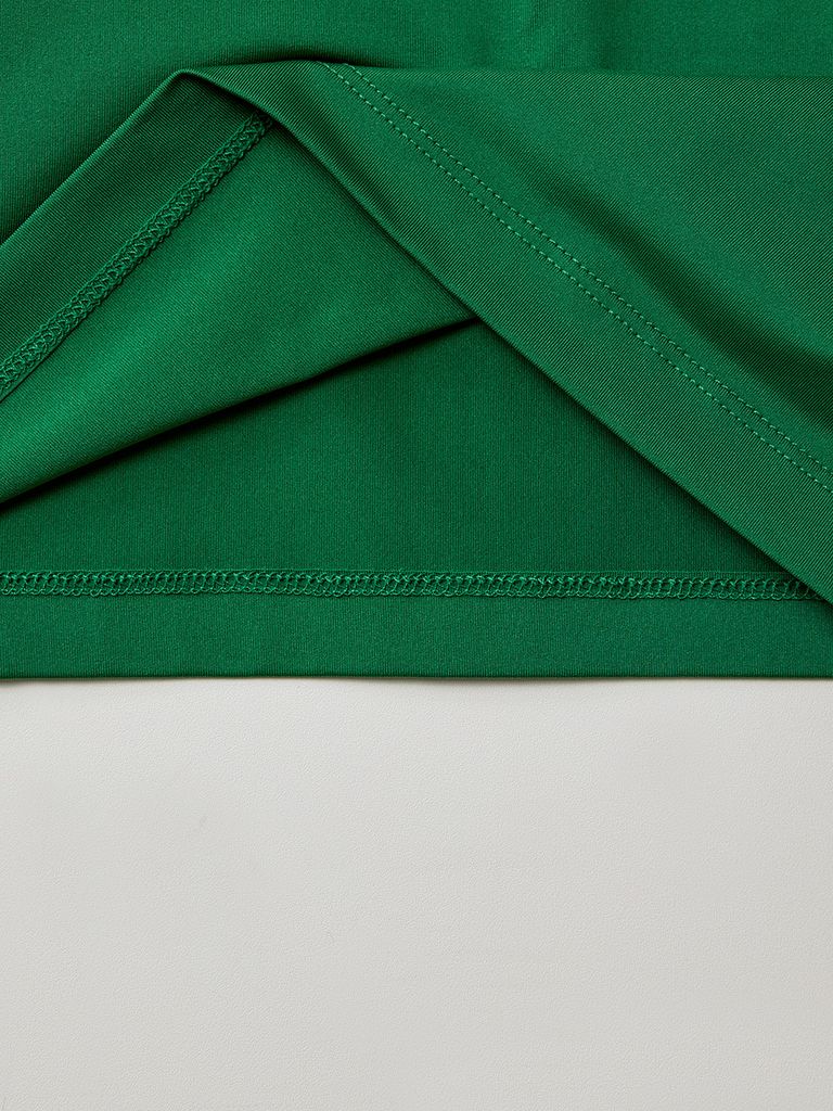 UTAA Notredame Lace Flare PK T-Shirts: Green