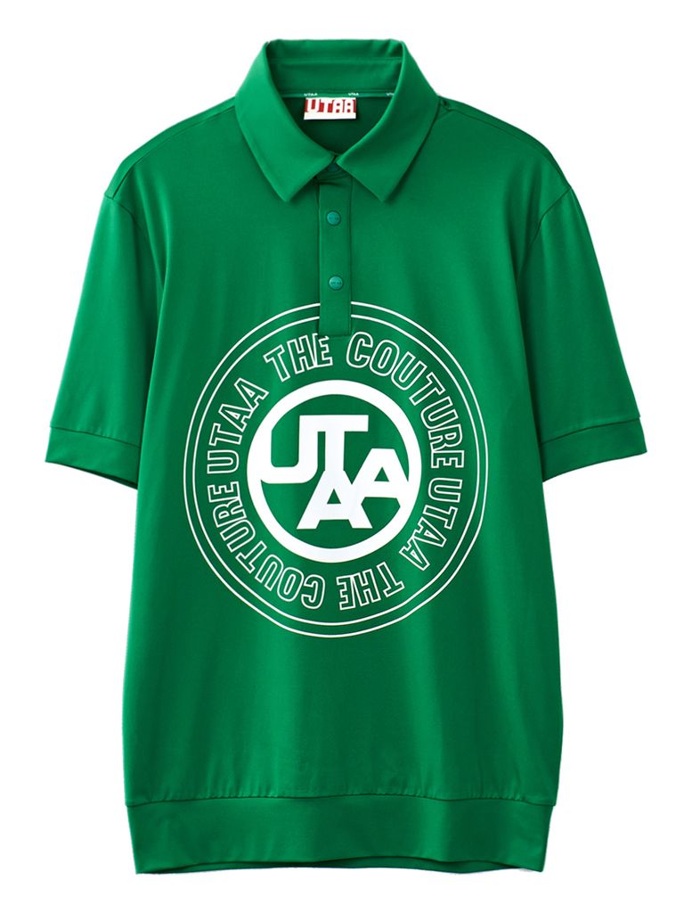 UTAA Circle Emblem Polo shirts: Green